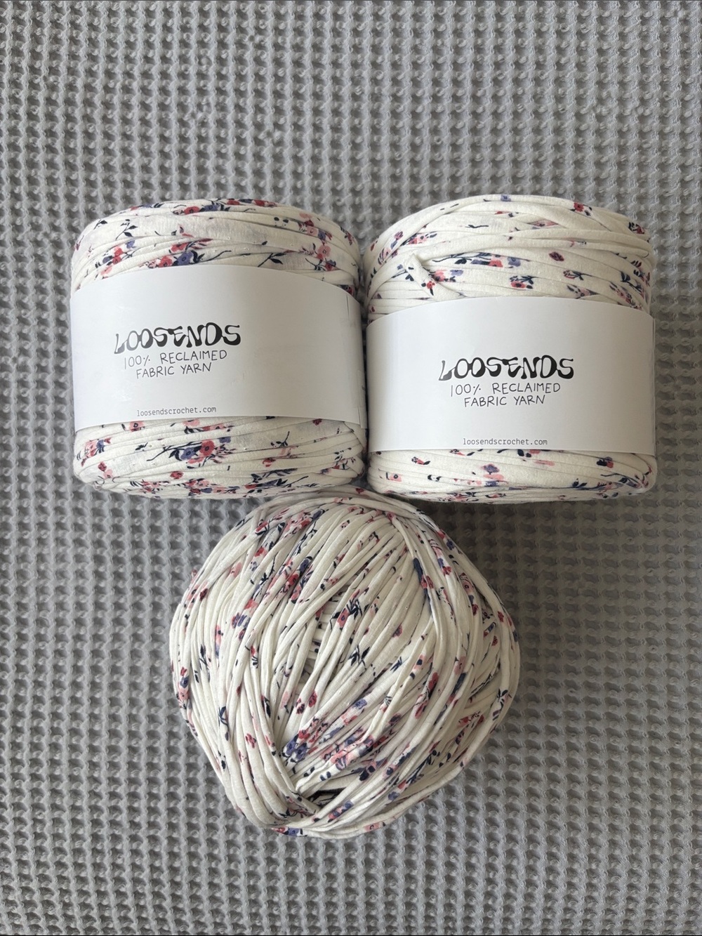 T-Shirt Yarn 3 Skeins